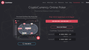 Kripto Para (CHP) Ödüllü Bedava CoinPoker Turnuvası