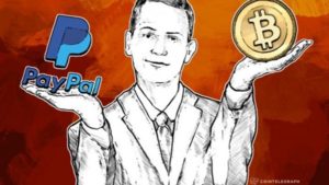 peter thiel ile paypal ve bitcoin logoları