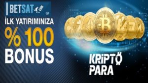 betsat %100 kripto para bonusu