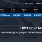 btcturk limitleri