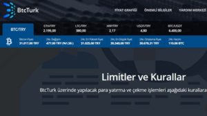 btcturk limitleri