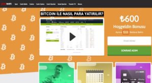 youwin bitcoin ile para yatırma ve çekme