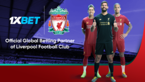 1xbet Liverpool sponsorluğu