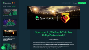 Sportsbet.io Watford – Arsenal Maçına Gönderiyor