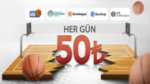 Restbet’ten Basketbol Bahislerine Her Gün 50 TL Bedava