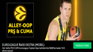 Youwin’den Euroleague bonusu