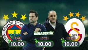 Bets10’dan Fenerbahçe - Galatasaray Derbisine Dev Oranları