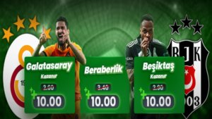 Galatasaray - Beşiktaş Derbisine Ekstra Oranlar Bets10’dan