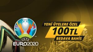 Mobilbahis’ten Yeni Üyelere Euro 2020’ye Özel 100 TL Bedava