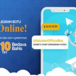 Sekabet Telegram Botunu Aktif Etti