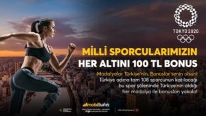 Mobilbahis’ten Türkiye’nin Her Madalyasına 100 TL Bonus