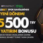 Sekabet’ten Spor Bahislerine Özel 500 TL Bonus