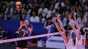 Ankara’daki Voleybol Milletler Ligi Maçı